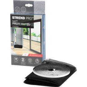   Háló FlyScreen2 220 x 65 cm, rovarok ellen, fekete PE, csomag. 2 db