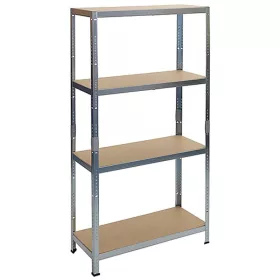   Polc Racks RAT20 HD, fém, MDF, 4 polcos, 1800x900x450 mm, max. 175 kg/polc