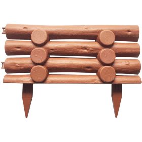 Szegély GF067, 44 x 31 cm, műanyag, terrakotta