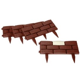   Szegély GB004, 45 x 29 cm, műanyag, Solar, LED, csomag. 4 db, hossza kb. 1,80 m