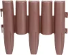 Palánk GE037, 27 x 24 cm, PP, barna, flexi, 2,16 m, csomag. 8 db