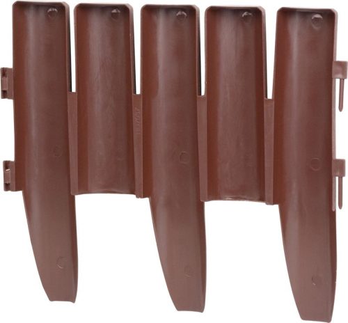 Palánk GE037, 27 x 24 cm, PP, barna, flexi, 2,16 m, csomag. 8 db