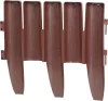 Palánk GE037, 27 x 24 cm, PP, barna, flexi, 2,16 m, csomag. 8 db
