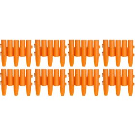   Palánk GE037, 27 x 24 cm, PP, terrakotta, flexi, 2,16 m, csomag. 8 db