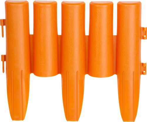 Palánk GE037, 27 x 24 cm, PP, terrakotta, flexi, 2,16 m, csomag. 8 db