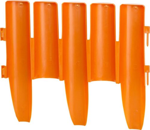 Palánk GE037, 27 x 24 cm, PP, terrakotta, flexi, 2,16 m, csomag. 8 db