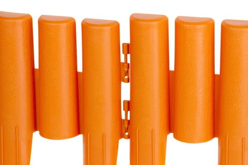 Palánk GE037, 27 x 24 cm, PP, terrakotta, flexi, 2,16 m, csomag. 8 db