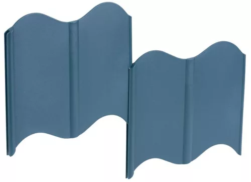 Szegély LE799, zöld, 120 mm, műanyag, 32 db