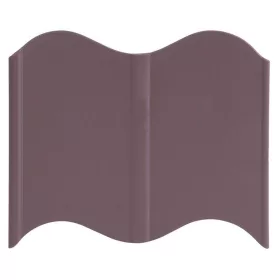 Szegély LE799, barna, 120 mm, műanyag, 32 db, 5,1 m