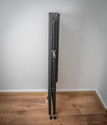 Polc Racks RAW4T, fém, 4 polcos, 1270x720x340 mm, max. 50 kg/polc, hordozható, görgős