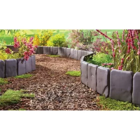   Kerti kerítés Strend Pro Garden, kő imitáció, csom. 10 db