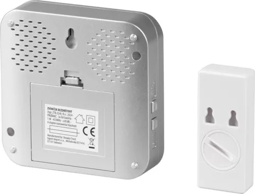 Csengő MagicHome Intelligent4, vezeték nélküli, ház, dallamok száma 30, LED, IP44