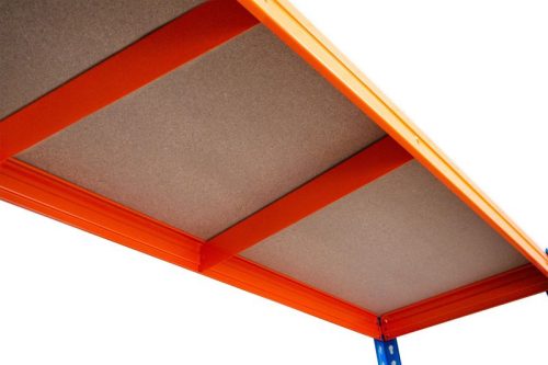 Polc Racks RAT60 HD, fém, 4 polcos, 1800x1800x600 mm, max. 600 kg/polc