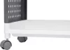 Polc MagicHome Rolly, műanyag, 5 polcos, 49x29x97 cm, görgős