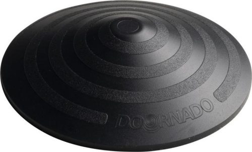 Kilincsütköző DOORBUFFER, öntapadós, falra szerelhető ütköző, műanyag, ajtóhoz, szürke, csomag. 2 db