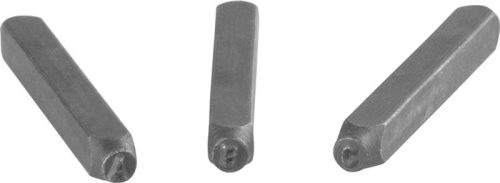 Bélyegzőkészlet ábécé HR59103, betűmagasság 3 mm, betű, 27 db