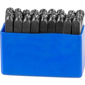   Bélyegzőkészlet ábécé HR59105, betűmagasság 5 mm, betű, 27 db