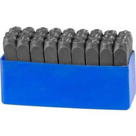   Bélyegzőkészlet ábécé HR59107, betűmagasság 10 mm, betű, 27 db