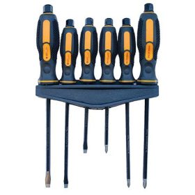   Csavarhúzó készlet Strend Pro SD0440, ütőszeggel, 6 részes, Strike S2Pro