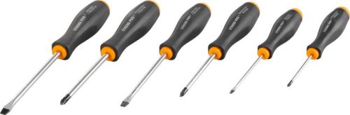 Csavarhúzó készlet Strend Pro SD0641, 6 db, lapos + Phillips
