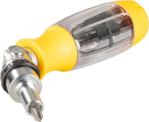 Bitkészlet Strend Pro SDX22-114, 14 részes, racsnis csavarhúzóval és csuklóval