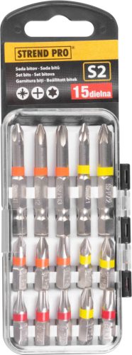 Készlet bites EVE-12076 • 15 részes, Bit 25/50 mm, S2