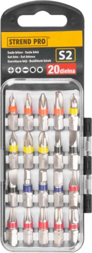 Készlet bites EVE-12079 • 20 részes, Bit 25 mm, S2