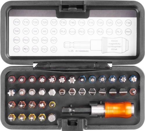 Bitkészlet Strend Pro EVE-12106 • 37 részes, L-25 mm, S2