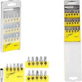 Bitkészlet Strend Pro BS2877, 16 részes + toldalék