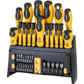   Sada skrutkovačov a bitov Strend Pro SDB139, 39 dielna, TX+PH+ ploché