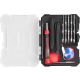 Sada bitov Strend Pro Premium ComfortGrip DL134, 23 dielna, so skrutkovačom, na opravu mobilov