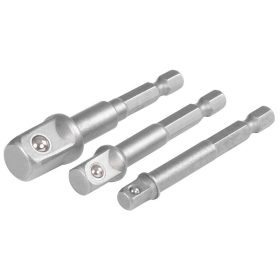   Sada adaptérov Strend Pro, do vŕtačky, 1/4", 3/8", 1/2