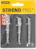 Sada adaptérov Strend Pro, do vŕtačky, 1/4", 3/8", 1/2