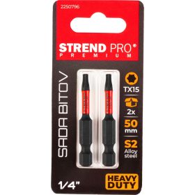 Bit Strend Pro Premium Torx, T 15, bal. 2 ks