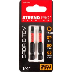 Bit Strend Pro Premium Torx, T 20, bal. 2 ks
