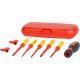 Csavarhúzó készlet Strend Pro, VDE 8 részes, lapos + Phillips, elektromos