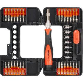   Csavarhúzó készlet Strend Pro Premium, 37 részes, torx + lapos + Phillips