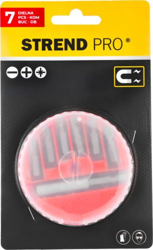 Bitkészlet Strend Pro BS2547, 7 részes + toldalék