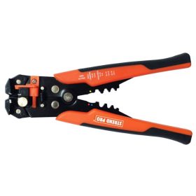   Strend Pro AWS 066, 205 mm, kábelcsupaszító fogó, villanyszereléshez, 0,2-6 mm2, Cr12MoV