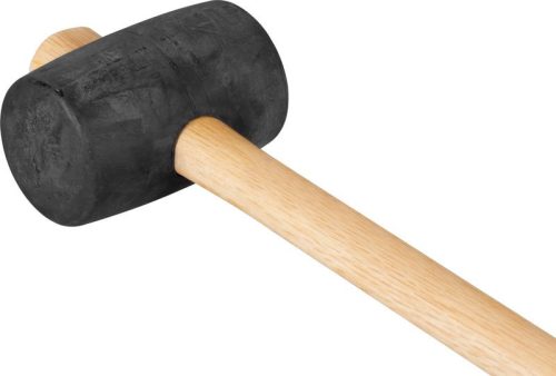 Strend Pro 450 g, gumikalapács, Blackhead, fanyéllel