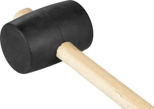 Strend Pro 900 g, gumikalapács, Blackhead, fanyéllel