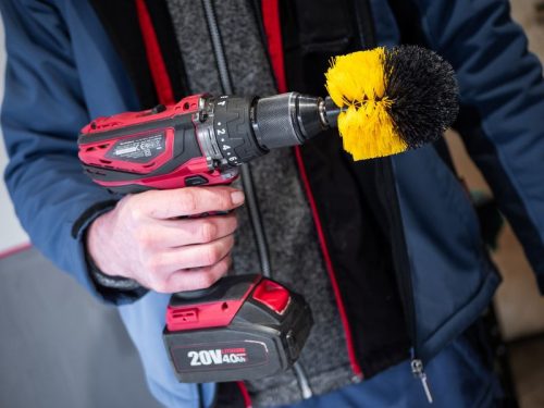 Strend Pro, kefekészlet, tisztítókefe, fúróhoz, 14 részes