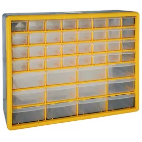   Fali rendező Strend Pro SBx3045-D, 44 fiókos, 50 x 16 x 39 cm, max. 28 kg