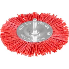 Strend Pro AWB-038 100 mm, kör alakú nejlonkefe nyéllel