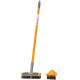 Kefe Strend Pro, tisztító, térkőhöz, 3 részes készlet, teleszkópos nyéllel, kefe 3x10 cm és 6x19 cm