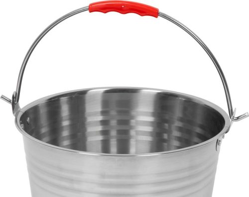 Vödör Strend Pro, 7 literes, rozsdamentes acél