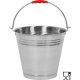 Vödör Strend Pro, 12 literes, rozsdamentes acél, élelmiszer-tanúsítvánnyal