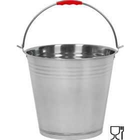 Vödör Strend Pro, 15 literes, rozsdamentes acél