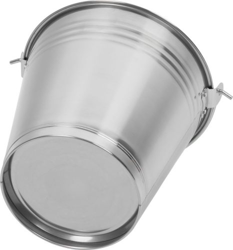 Vödör Strend Pro, 15 literes, rozsdamentes acél