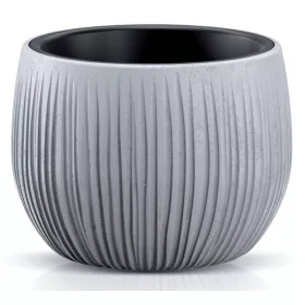   Virágcserép BETON Bowl, 18 x 14 cm, szürke, beton megjelenés